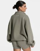 Femme Half Zip Sweater Khaki – bequem und stylisch