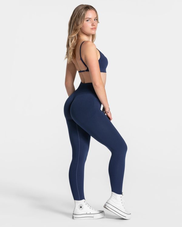 Femme Backless Bh Damenhose in Dunkelblau – Bild 5
