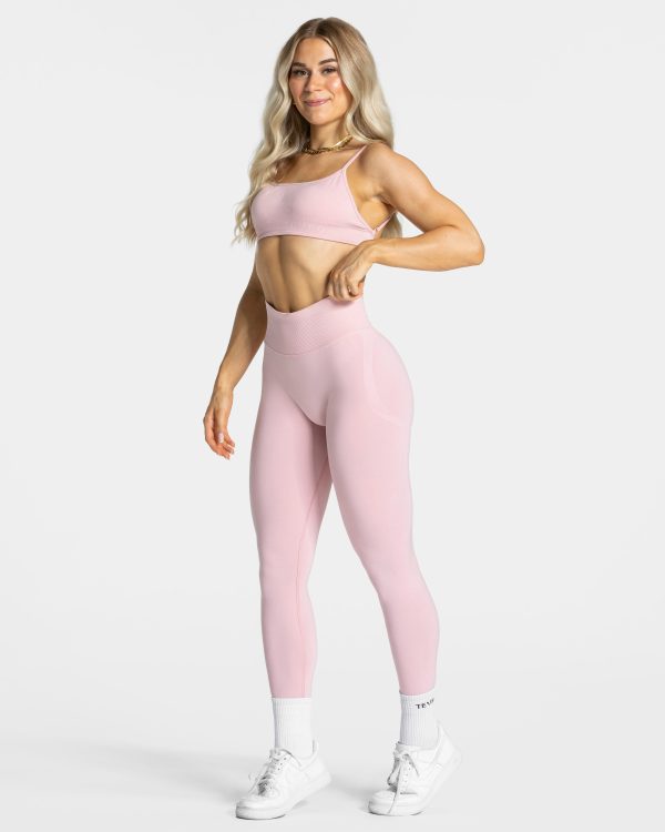 Femme Backless Bh Rosa für Sport und Alltag – Bild 3