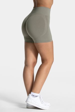 Femme Sculpt Scrunch Short in Khaki für Damen