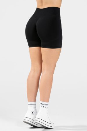 Femme Sculpt Scrunch Short in Schwarz für Damen