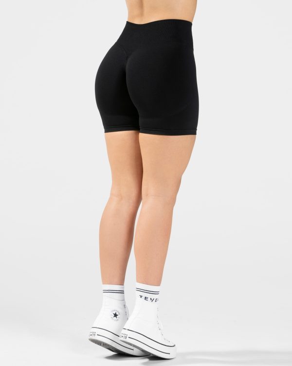 Femme Sculpt Scrunch Short in Schwarz für Damen