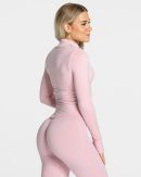 Femme Shaping Zip Jacke für Frauen in Rosa