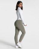 Femme Shaping Zip Jacke Weiß mit hoher Taille