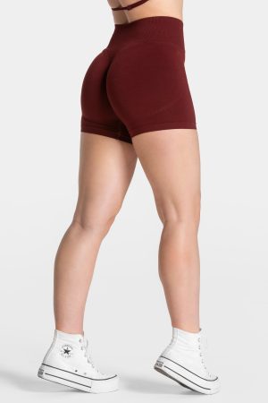 Femme Sculpt Scrunch Short Weinrot – bequem und s