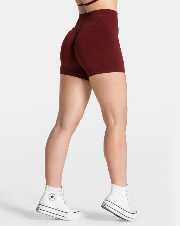 Femme Sculpt Scrunch Short Weinrot – bequem und s