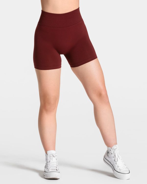 Femme Sculpt Scrunch Short Weinrot – bequem und s – Bild 2