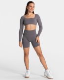 Femme Sculpt Scrunch Short Graphit mit hoher Tail