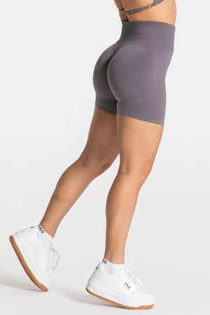 Femme Sculpt Scrunch Short Graphit mit hoher Tail