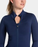 Femme Shaping Zip Jacke für Frauen in Dunkelblau