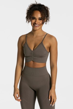 Damen Focus Bh Taupe mit Komfort