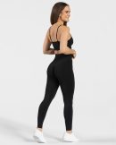 Focus Scrunch Leggings für Frauen in Schwarz