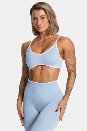 Damen Ignite Bh Babyblau mit Komfort