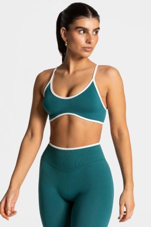 Damen Ignite Bh Petrol mit Komfort