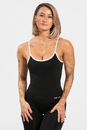 Ignite Cami Top  Schwarz – bequem und stylisch