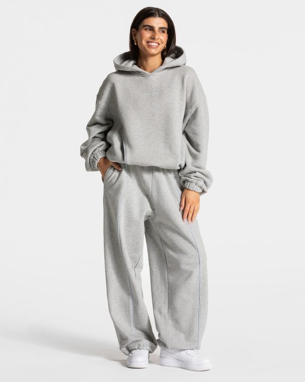 Ignite Hooded Sweater in Hellgrau für Damen – Bild 3