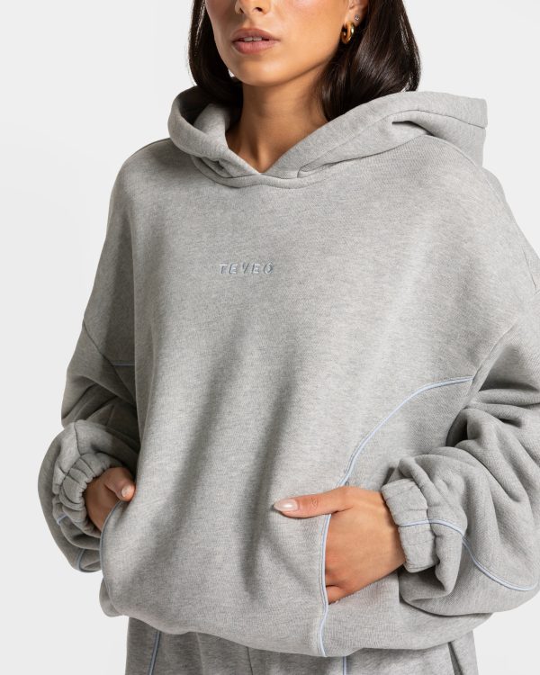 Ignite Hooded Sweater in Hellgrau für Damen – Bild 4