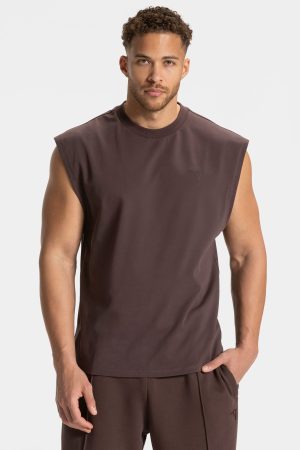 Damen Ignite Oversized Tank Espresso mit Komfort