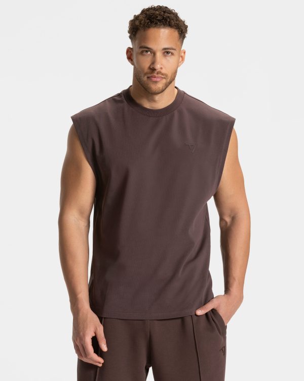 Damen Ignite Oversized Tank Espresso mit Komfort
