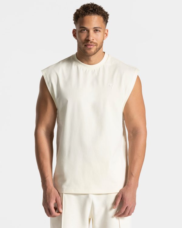 Modische Ignite Oversized Tank Off in Farbe White