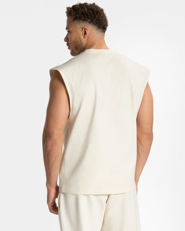 Modische Ignite Oversized Tank Off in Farbe White – Bild 2