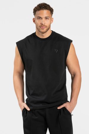 Ignite Oversized Tank für Frauen in Schwarz