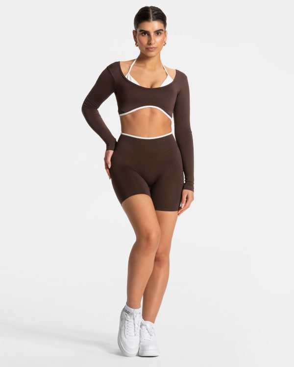 Ignite Sculpt Scrunch Short  Espresso – bequem un – Bild 3