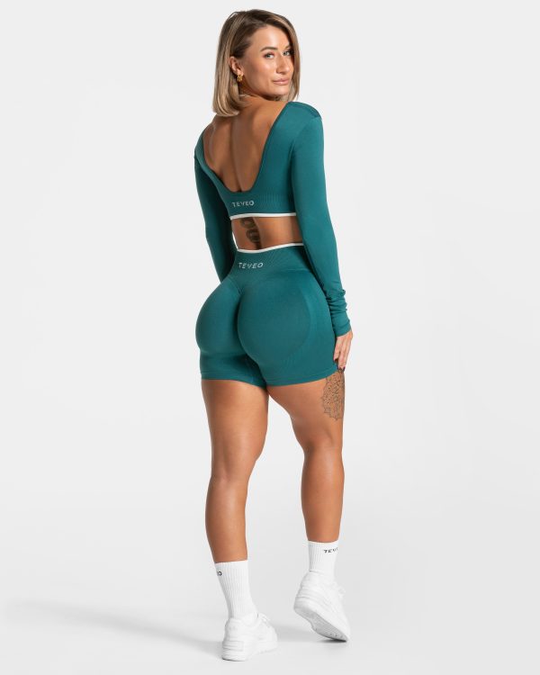 Ignite Sculpt Scrunch Short  Petrol – bequem und – Bild 5