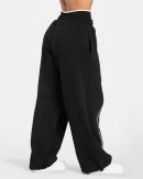 Damen Ignite Wide Leg Jogger Schwarz mit Komfort