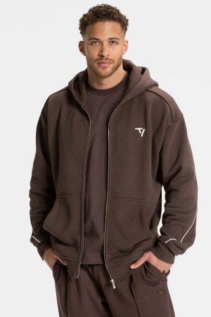 Ignite  Zip Jacke Men Espresso – bequem und styli