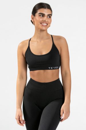 Damen Pure Bh Schwarz mit Komfort