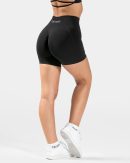 Damen Pure Covert Scrunch Short Schwarz mit Komfo