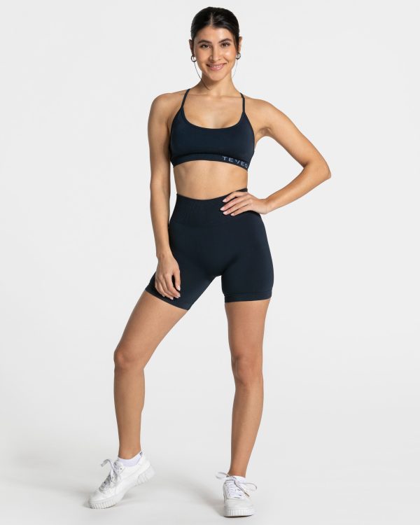 Pure Covert Scrunch Short für Frauen in Midnight – Bild 5