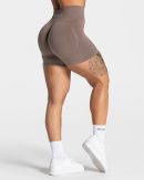 Pure Covert Scrunch Short in Mokka für Damen