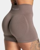 Pure Covert Scrunch Short in Mokka für Damen