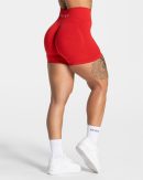 Damen Pure Covert Scrunch Short Rot mit Komfort