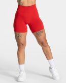 Damen Pure Covert Scrunch Short Rot mit Komfort