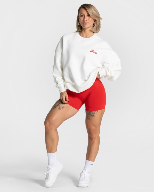 Modische Pure Oversized Sweater Off in Farbe White – Bild 3
