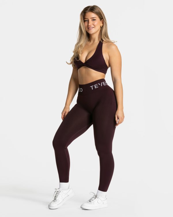 Damen Signature Twisted Bh Merlot mit Komfort – Bild 3