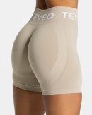 Signature Covert Scrunch Short für Frauen in Latte