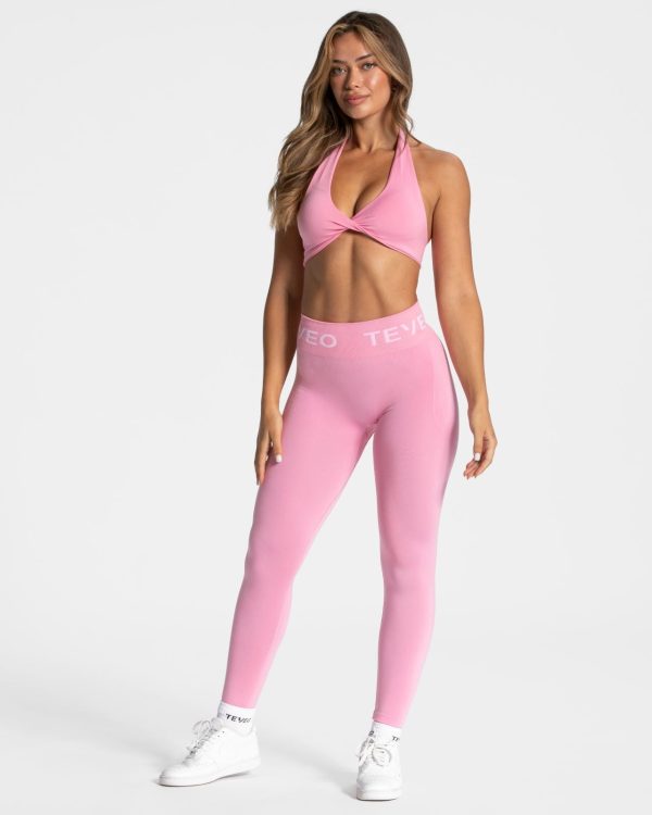 Signature Twisted Bh Damenhose in Pink – Bild 3