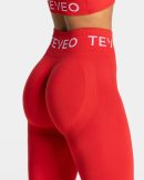 Signature Scrunch Leggings für Frauen in Rot