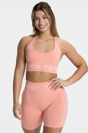 Damen Signature Neckholder Bh Peach mit Komfort