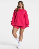 Signature Oversized Sweater Berry für Sport und A