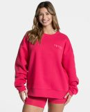 Signature Oversized Sweater Berry für Sport und A