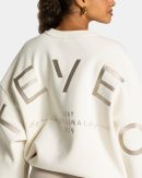 Damen Signature Oversized Sweater Latte mit Komfo