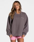 Signature Oversized Sweater Damenhose in Graphit