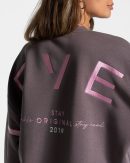Signature Oversized Sweater Damenhose in Graphit