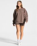 Signature Oversized Sweater Mokka – bequem und st