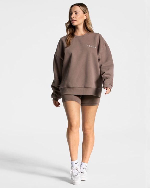 Signature Oversized Sweater Mokka – bequem und st – Bild 3